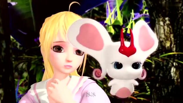 爱精灵乐吉儿:乐吉儿追爱美神发现了冰冰,项链在冰冰她身上吗?