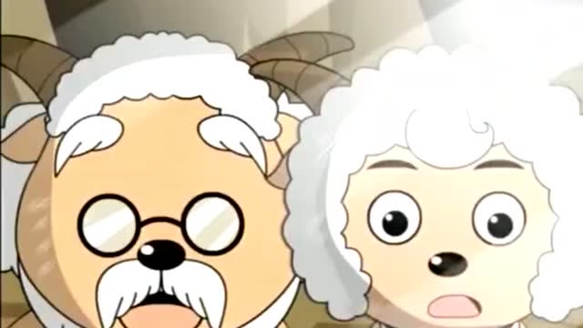 《喜羊羊与灰太狼古古怪界大作战》潇洒哥与蛋蛋合体变身潇洒超人