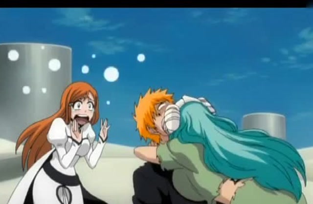 死神:妮露结束战斗后直接就冲过来拥抱一护我们井上可是会吃醋的