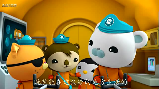 海底小纵队:独角鲸艇可以在南极自由的行走