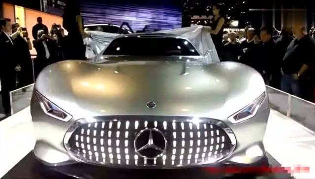 奔驰新作,揭开车布的那一瞬间!让奥迪a9也浑身一颤!