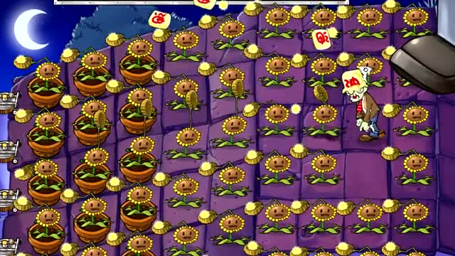 《植物大战僵尸》满屏的向日葵投手,直接打爆僵尸