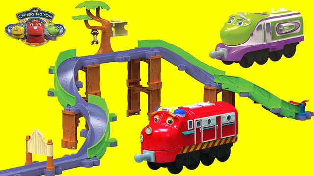 组装恰恰特快车轨道玩具