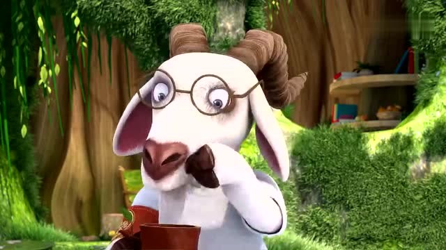 吉吉又来向山羊爷爷问明天的天气啦