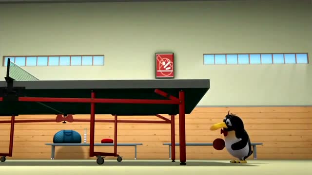 倒霉熊:乒乓球!