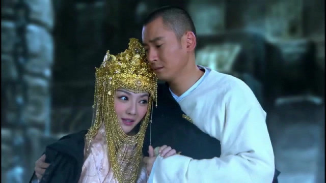 天龙八部:梦姑终于盼到了,与虚竹再次相见,两人甜蜜相约冰窖!