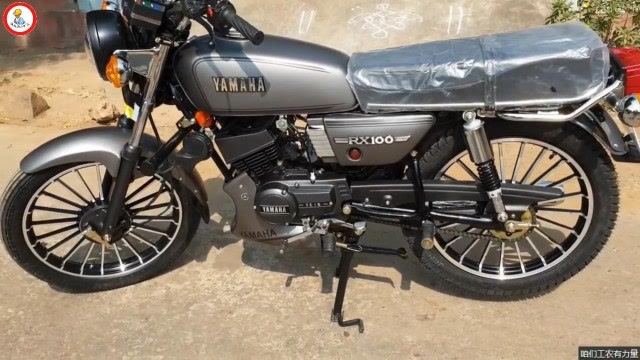 雅马哈二冲程摩托车rx100,在国外全新改款上市,造型拉风至极