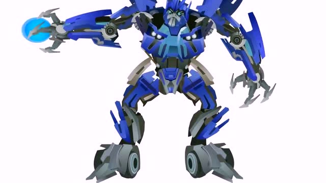 《变形金刚》自制的汽车人变身战斗动画:"摇晃"