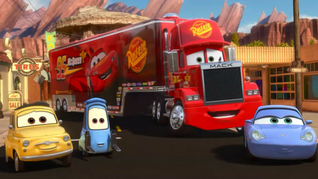 超酷的赛车总动员 和 闪电麦昆和麦昆大卡车, 工程车, 挖掘机!