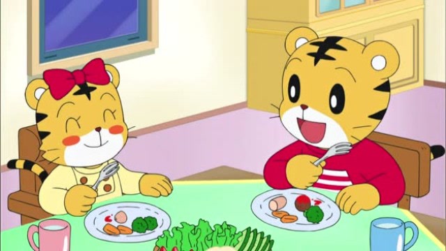 可爱巧虎岛:小花和巧虎的感情真好,爸爸妈妈看了真是幸福啊