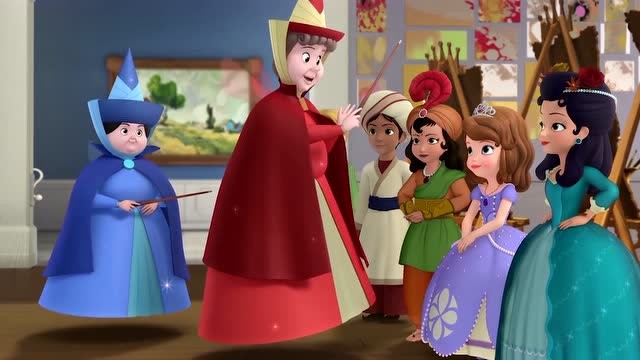 小公主苏菲亚:皇家学校特殊的美食课开始啦!