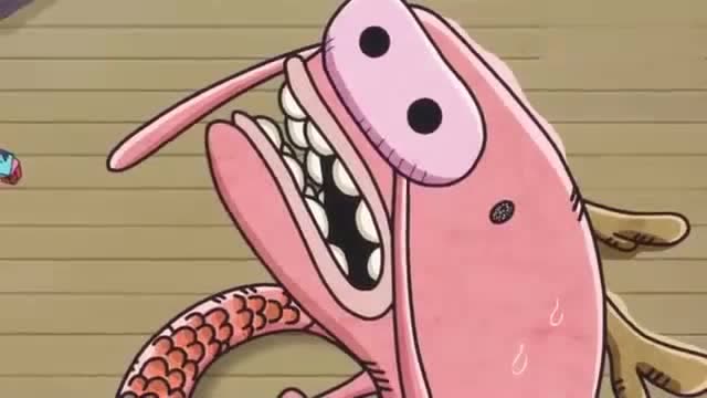 海贼王:勘十郎画出一只小粉龙,怎么看都是鲶鱼脸猪鼻子