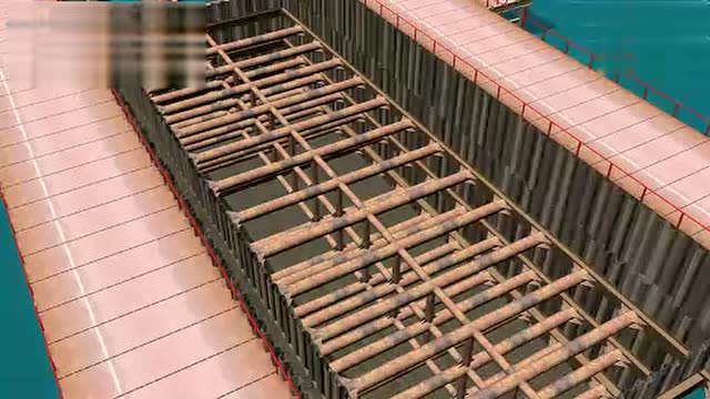 p107-3 双排拉森钢板桩围堰