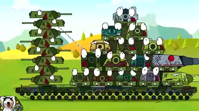 坦克世界动画:自己人还开火?无情击毁队友的kv44!