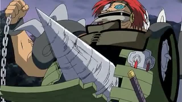 犬夜叉急着救大家, 使出风之伤砍烂银骨, 都来不及杀炼骨!