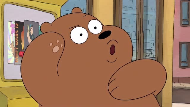 棕熊动画片图片