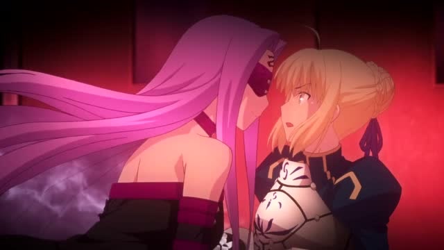 saber正面迎战r姐,没想到竟是c妈的化身,saber被戏弄了!