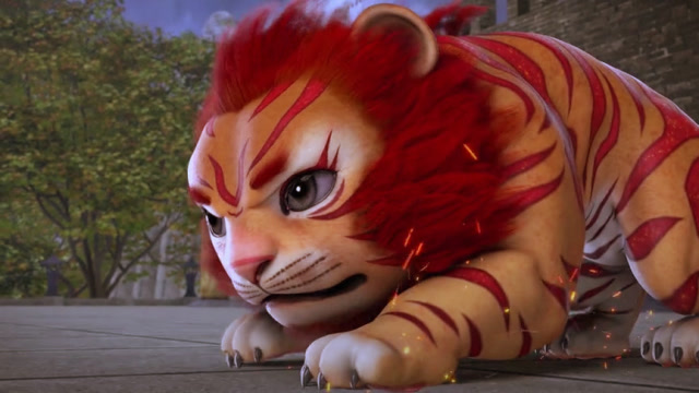 《武动乾坤》小炎目露凶光大发神威,配合林动,打的血衣门毫无脾气