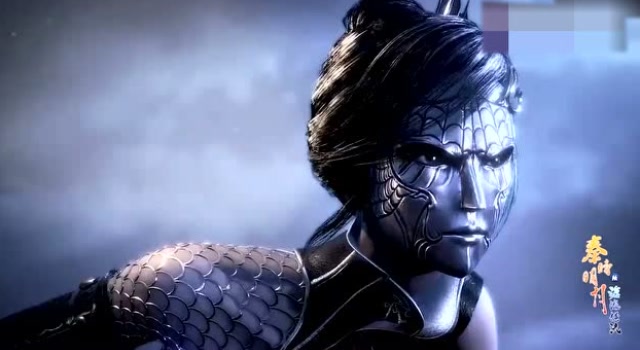 神秘刺客的面具被割开了,没想到她竟然这么美