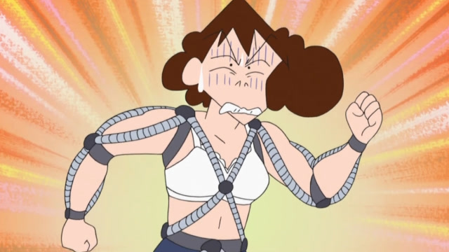 蜡笔小新:美伢为了减肥,买运动套装,最后功亏一篑