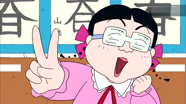 《樱桃小丸子》美环同学好花痴把小丸子和小玉都给吓跑了!