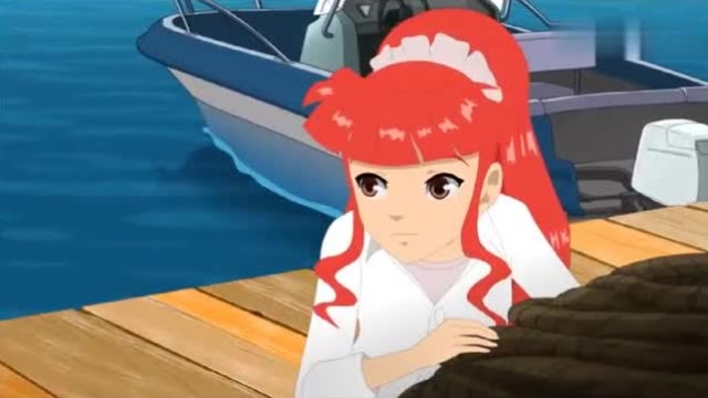 泡泡美人鱼第一季:野丽斯美人鱼的样子被男主角看到了