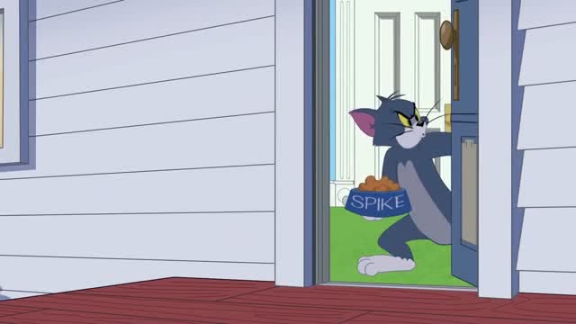 新猫和老鼠:小老鼠不停开门,汤姆猫不停关门,要是把门弄坏怎么办?