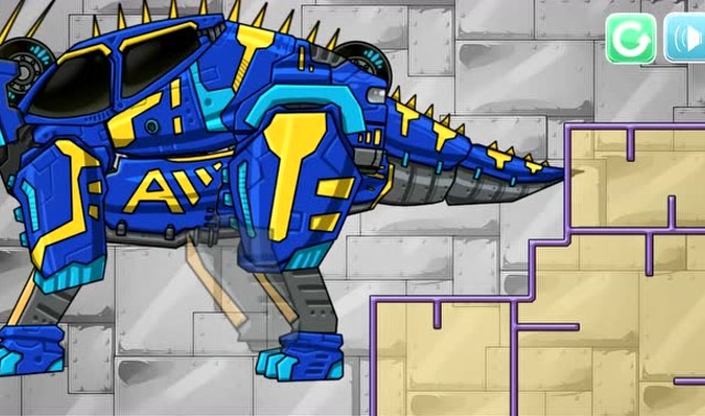 组装机械汽车背刺龙:游戏太简单,小菜一碟!