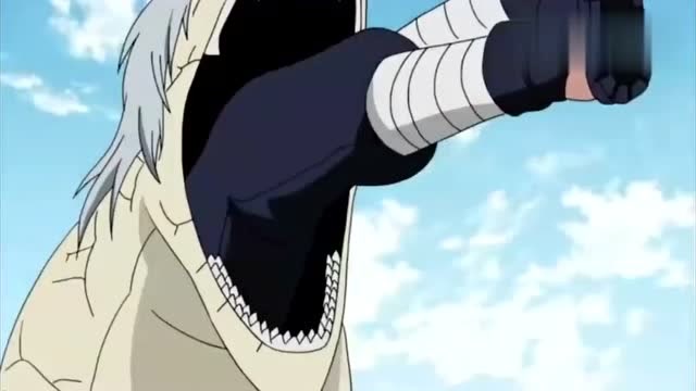 火影:大和梦境的卡卡西好惨,一出场就被兜吞入腹中