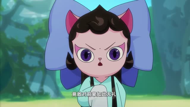 京剧猫:小青紧紧追着胖文后面,白糖担心有埋伏也跟着去了