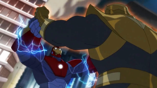 钢铁侠反天神战甲纵使灭霸有无限宝石一样照打