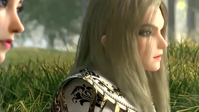 雄兵连:鹤熙卸下戎装,与凯莎女皇聊天的样子,太美艳了