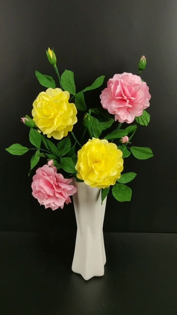 手工作品蔷薇花