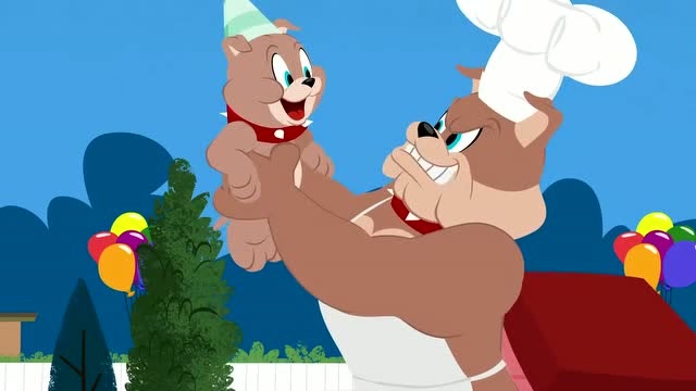 新猫和老鼠,泰克生日,斯派克为它举办一场很棒生日派对!