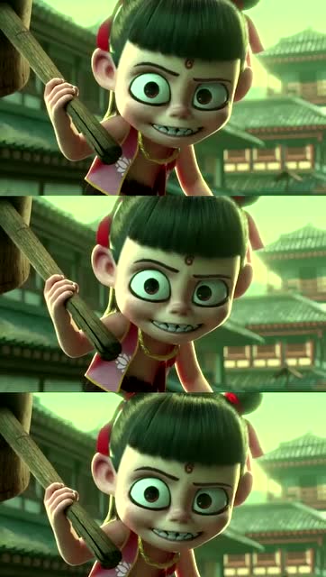 哪吒之魔童降世中的小哪吒变身时刻,你们被惊艳到了吗?