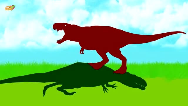 恐龙动画:暴龙和巨兽龙看看谁更厉害