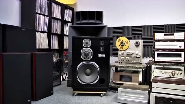 试听天龙旗舰级后级 雅马哈fx-3旗舰落地监听音箱