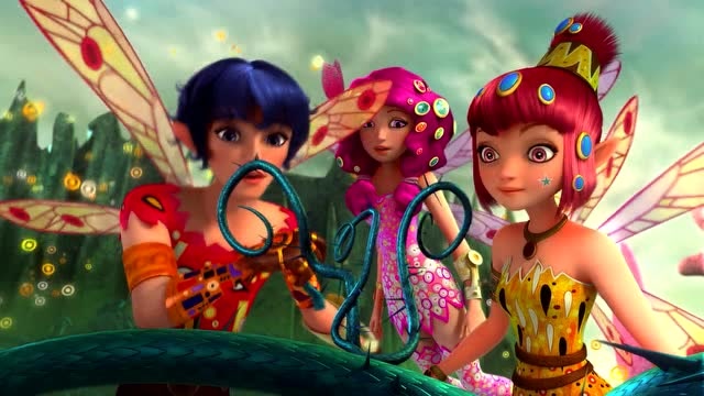 《米雅的精灵王国》阿莫割了一街黑夜藤,就重新冒出很长的藤蔓