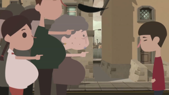 讽刺动画短片《怀孕的男孩》,你永远别想变得和所有人一样