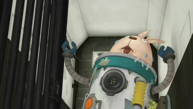 越狱兔:傻兔子穿上机甲战衣,蹂躏坏警察分分钟的事