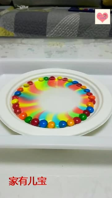 小朋友超喜欢的科学小实验之自制彩虹