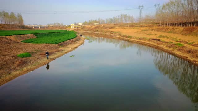 内黄卫河春景