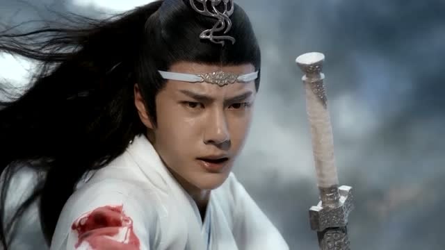 陈情令:魏婴心灰意冷,跳下悬崖,蓝湛拼命抓住全然不顾自己受伤