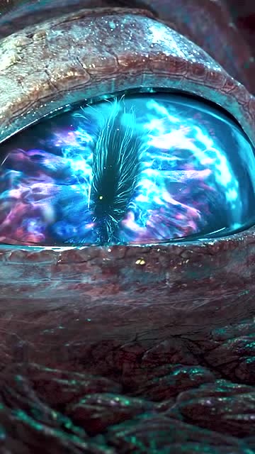 眼中有星辰卡姿兰大眼壁纸龙潭巨兽