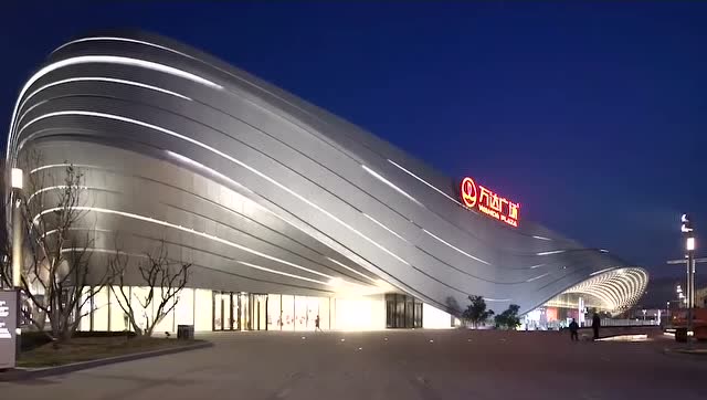 长治万达广场夜景