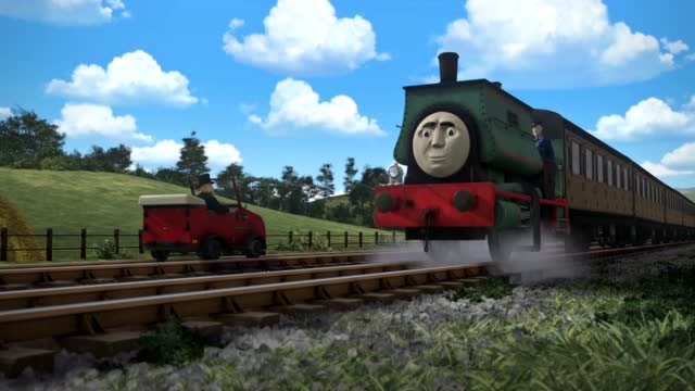 托马斯和他的朋友们:萨姆森找到了对的车厢,装满了石头