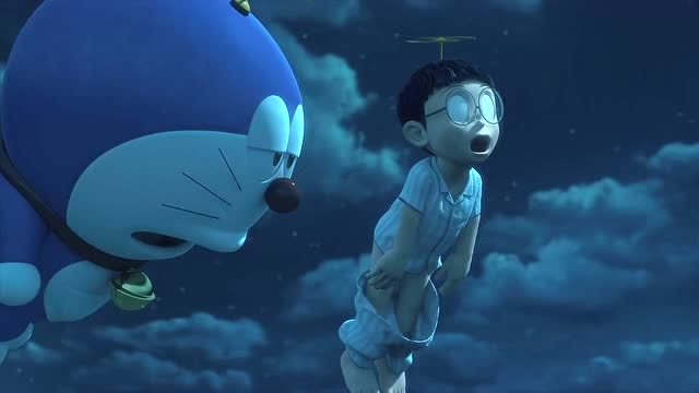 大雄学会了飞,原来是哆啦a梦改成了傻瓜操作,侧面暴露智商!