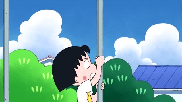 樱桃小丸子:第一次看到这么努力做运动的丸子