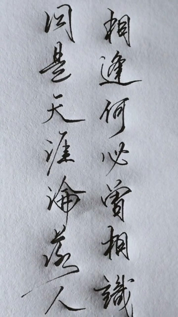 同是天涯沦落人相逢何必曾相识