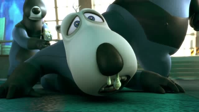 倒霉特工熊:贝肯熊被折磨得不成样子,它看起来好痛苦呀